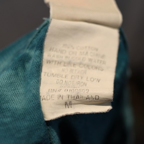 Junk food Tie Dye Blue Saying Tshirt Quit Your Day Job Med - Picture 12 of 13